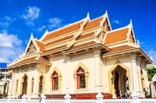 Wat Traimit Temple Architektura Thajsko — Stock fotografie
