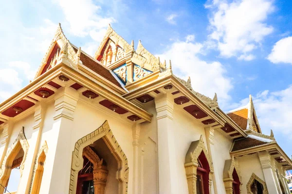 Wat Traimit Temple Architecture Thailand — 图库照片