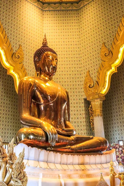 Buddhistická Architektura Chrámu Wat Traimit Thajsko — Stock fotografie