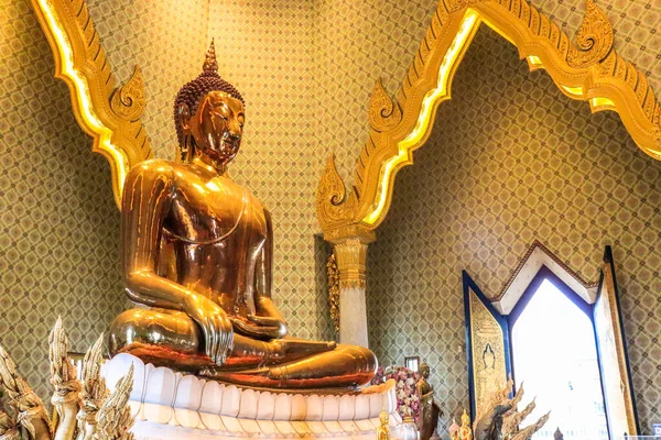 Βουδιστική Αρχιτεκτονική Του Ναού Wat Traimit Ταϊλάνδη — Φωτογραφία Αρχείου