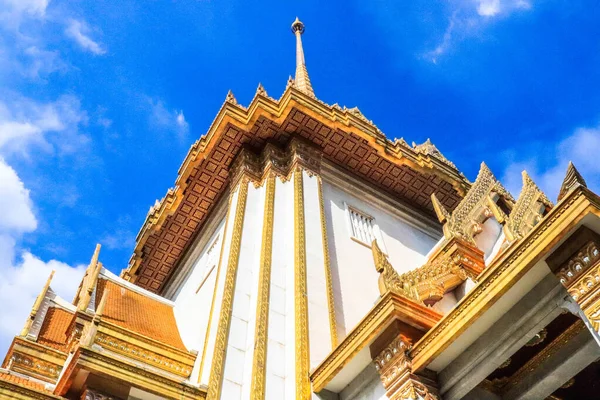 泰国Wat Traimit寺佛教建筑 — 图库照片