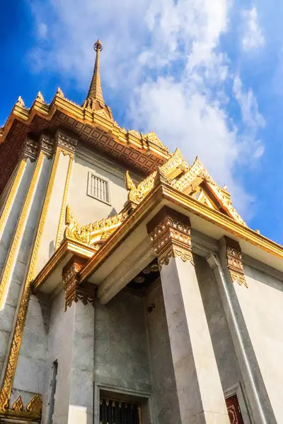 Arquitetura Budista Templo Wat Traimit Tailândia — Fotografia de Stock