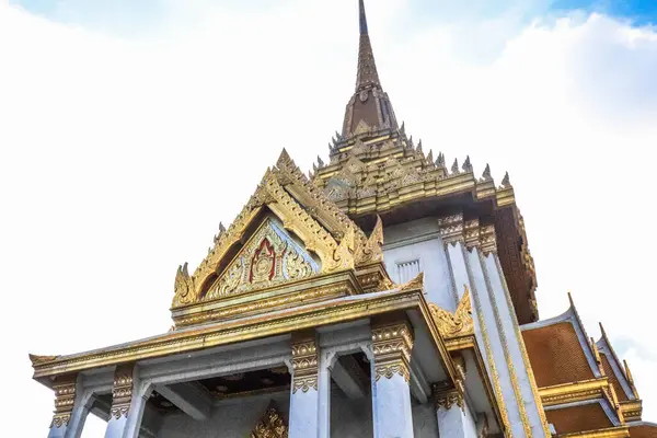 Arquitetura Budista Templo Wat Traimit Tailândia — Fotografia de Stock