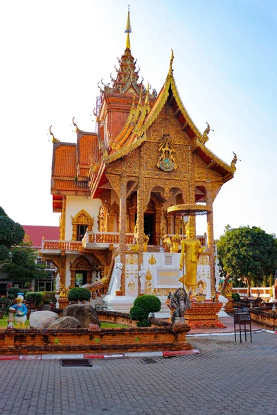 Temple Bouddhiste Chiang Mai Thaïlande — Photo