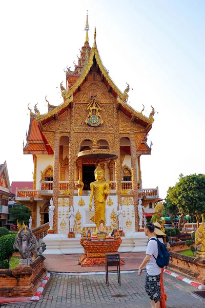 Buddhista Templom Chiang Mai Thaiföld — Stock Fotó