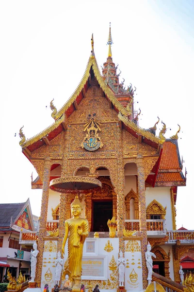 Chiang Mai Tayland Daki Budist Tapınağı — Stok fotoğraf