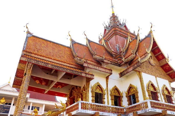 Temple Style Bouddhiste Chaing Mai Thaïlande — Photo