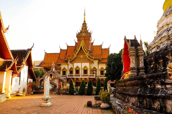 Temple Bouddhiste Chiang Mai Thaïlande — Photo