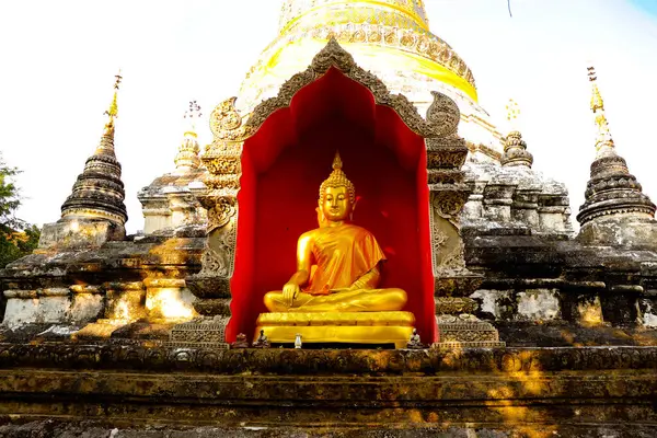 Temple Bouddhiste Chiang Mai Thaïlande — Photo