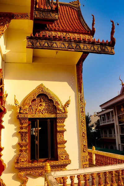 Templo Budista Chiang Mai Tailândia — Fotografia de Stock