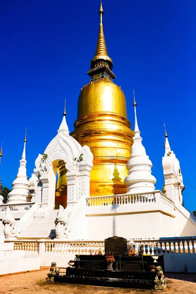 Buddyjska Świątynia Chiang Mai Tajlandia — Zdjęcie stockowe