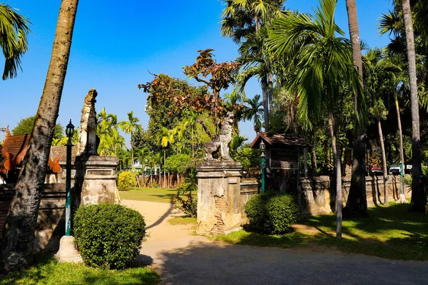 Temple Buddhist Style Chaing Mai Thailand — Stock Photo, Image