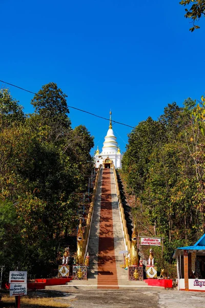 Храм Буддийском Стиле Чаинг Май Таиланд — стоковое фото