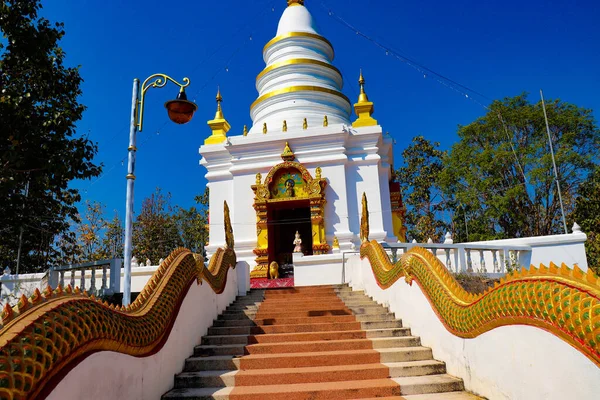 Chiang Mai Tayland Daki Tapınak Bölgesi Mimarisi — Stok fotoğraf