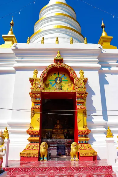 Templo Budista Chiang Mai Tailândia — Fotografia de Stock