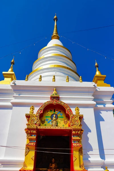 Tempel Buddiststil Chaing Mai Thailand — Stockfoto