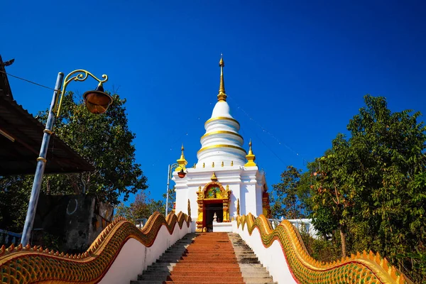 Территория Архитектура Храма Чиангмае Таиланд — стоковое фото