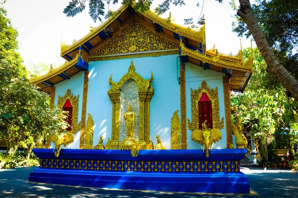 Templo Budista Chiang Mai Tailândia — Fotografia de Stock