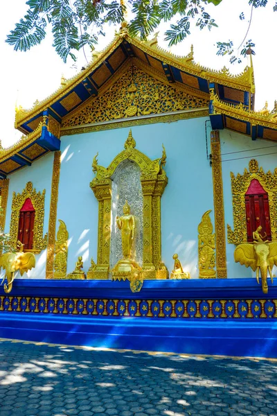 Tempio Buddista Chiang Mai Thailandia — Foto Stock