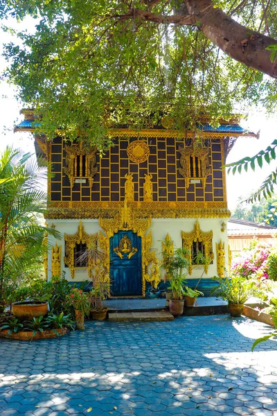 Terytorium Architektura Świątyni Chiang Mai Tajlandia — Zdjęcie stockowe