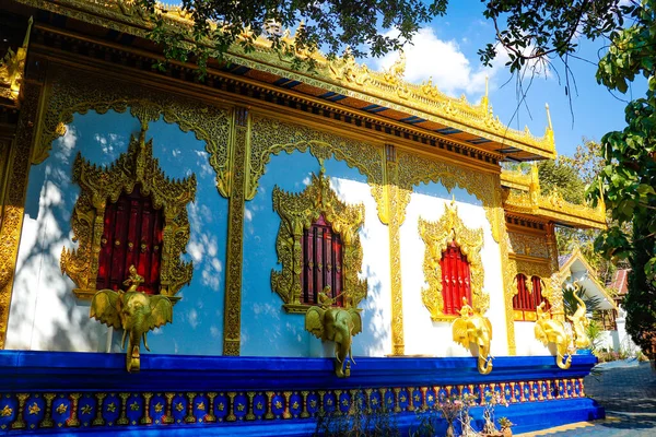 Territorio Architettura Del Tempio Chiang Mai Thailandia — Foto Stock