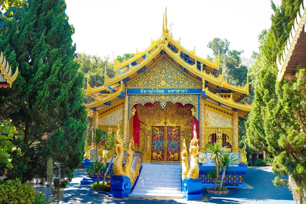 Boeddhistische Tempel Chiang Mai Thailand — Stockfoto