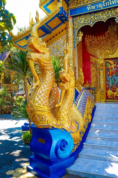 Templo Budista Chiang Mai Tailândia — Fotografia de Stock