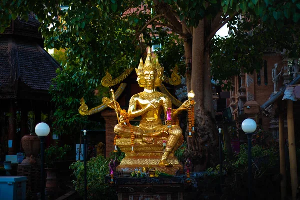 泰国清迈佛寺 — 图库照片