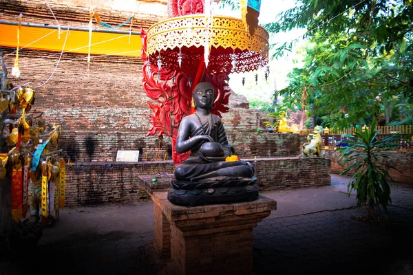 Buddhista Templom Chiang Mai Thaiföld — Stock Fotó