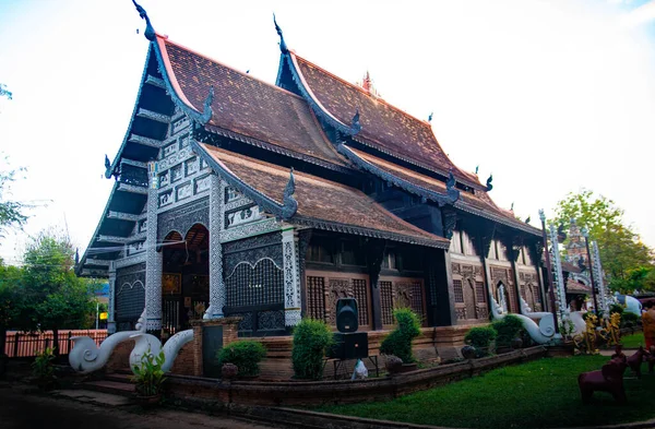 Chiang Mai, Tayland 'daki Budist Tapınağı 