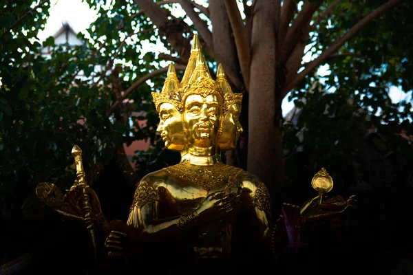 Terület Építészet Templom Chiang Mai Thaiföld — Stock Fotó