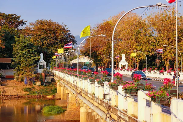 Städtische Szene Von Chiang Mai Thailand — Stockfoto