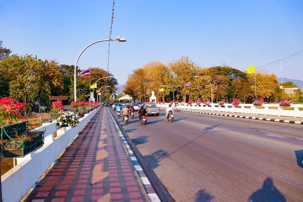 Chiang Mai Stad Scene Thailand — Stockfoto