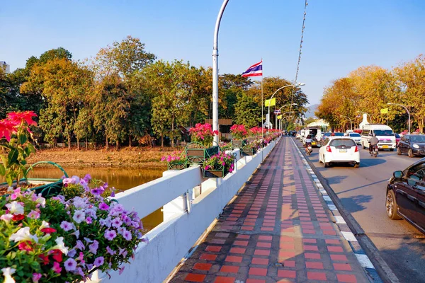 Terytorium Architektura Świątyni Chiang Mai Tajlandia — Zdjęcie stockowe