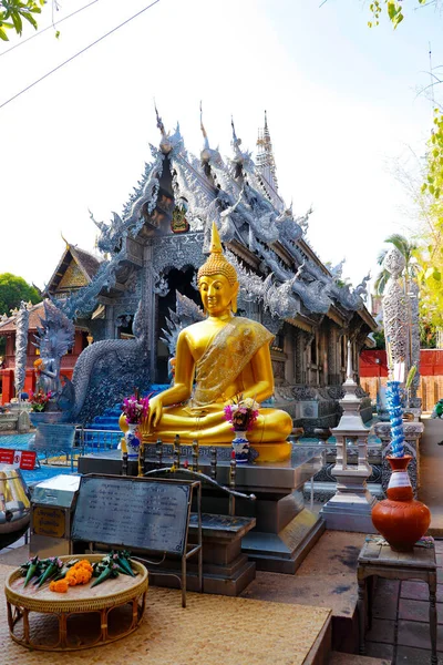 Temple Argent Chiang Rai Thaïlande — Photo
