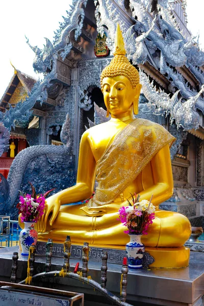 Серебряный Храм Чианграе Таиланд — стоковое фото