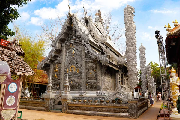 Silver Temple Chiang Rai Thajsko — Stock fotografie