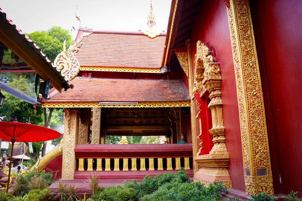 Ezüst Templom Chiang Mai Thaiföld — Stock Fotó