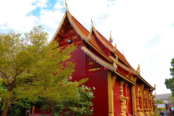 Silberner Tempel Chiang Mai Thailand — Stockfoto