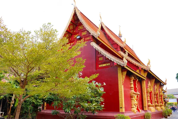 泰国清迈银寺 — 图库照片