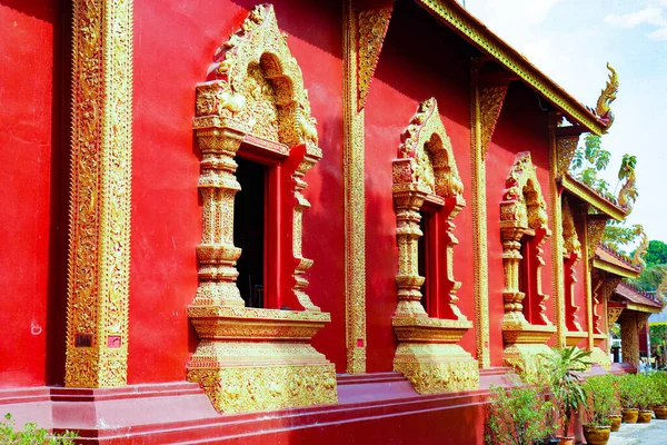 Ezüst Templom Chiang Mai Thaiföld — Stock Fotó