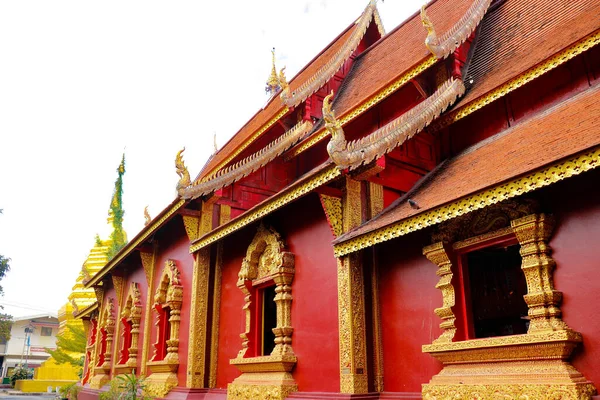 Ezüst Templom Chiang Mai Thaiföld — Stock Fotó