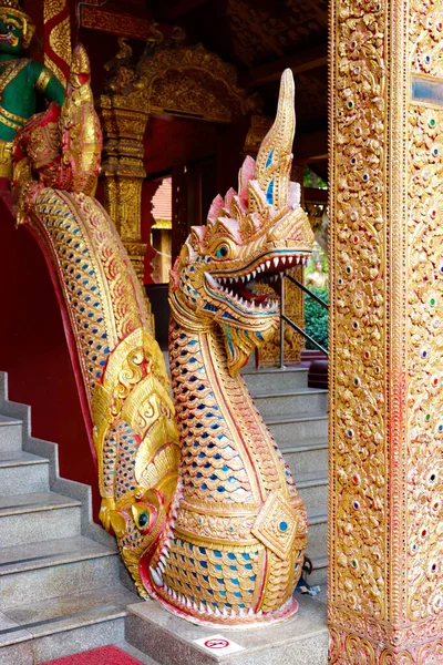 Temple Argent Chiang Mai Thaïlande — Photo