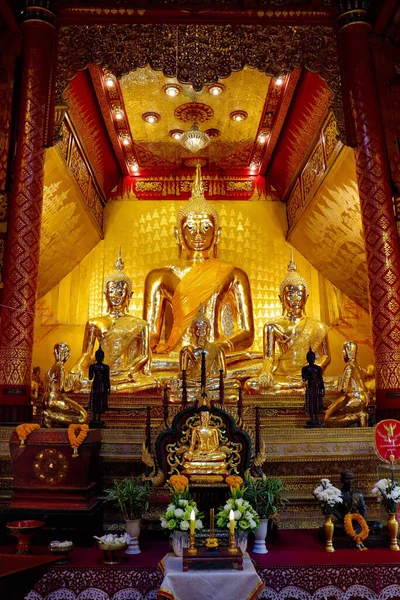 Temple Argent Chiang Mai Thaïlande — Photo