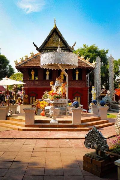 Silvertempel Chiang Mai Thailand — Stockfoto