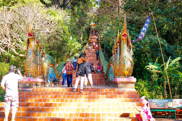 Wat Doi Suthep Templo Tailândia — Fotografia de Stock