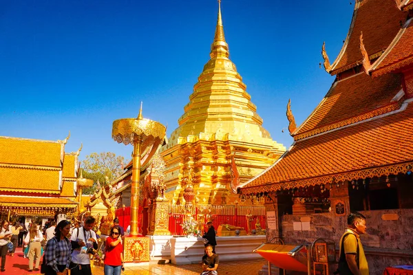 Templo Wat Doi Suthep Tailandia —  Fotos de Stock