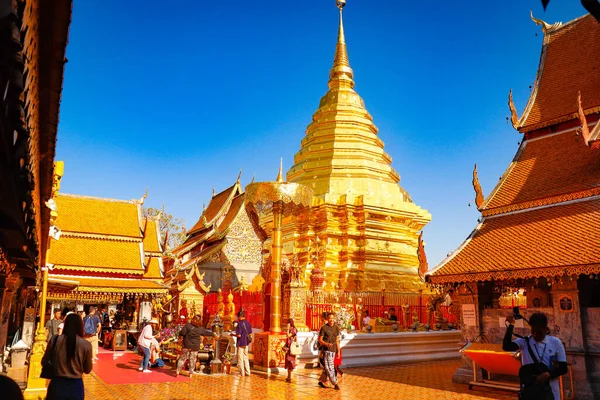 Templo Wat Doi Suthep Tailandia —  Fotos de Stock