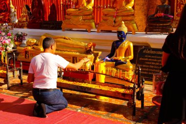 Tayland 'daki Wat Doi Suthep Tapınağı 