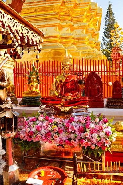 Wat Doi Suthep Templom Thaiföldön — Stock Fotó